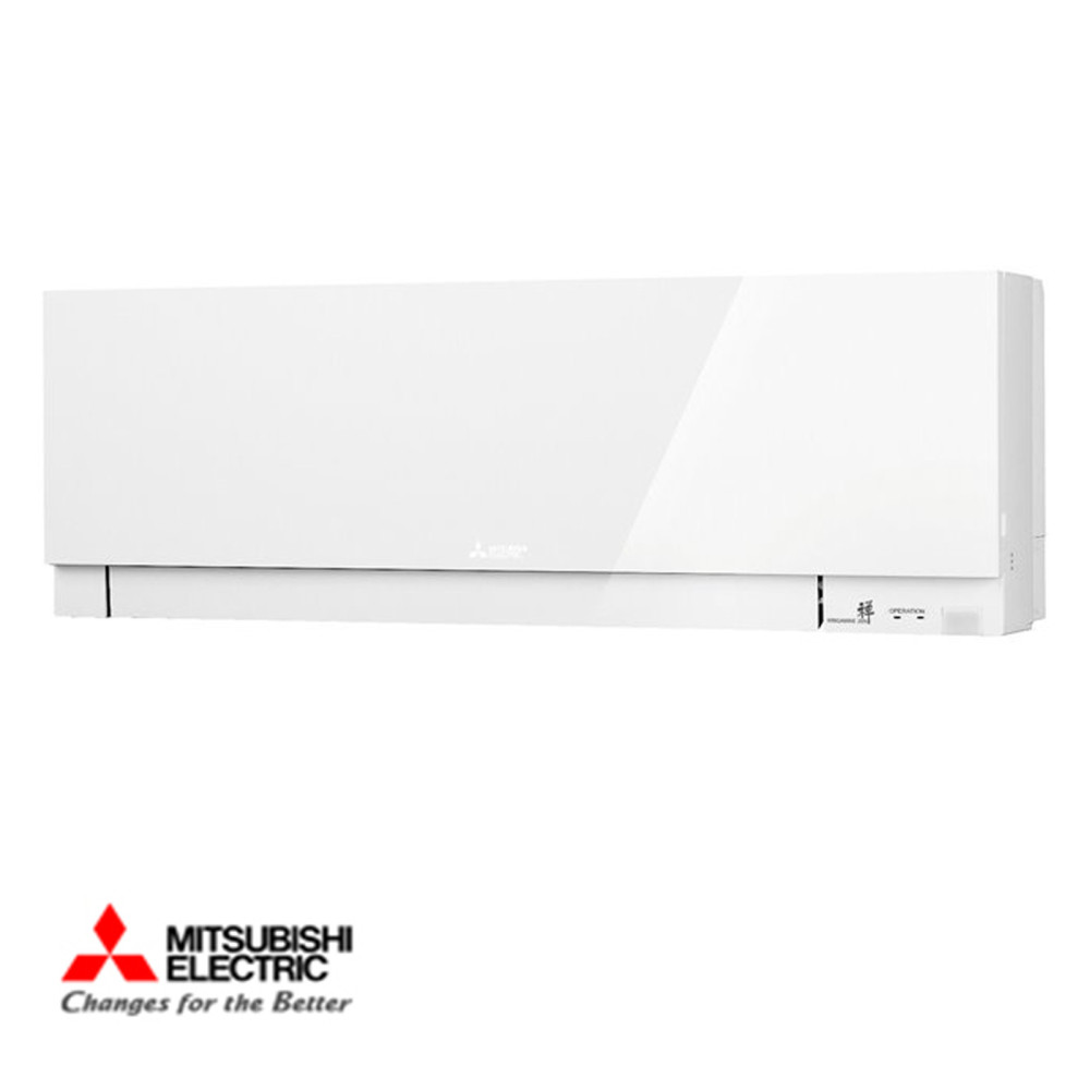 Design 2.5 kW Blanc Monosplit Mural Mitsubishi 