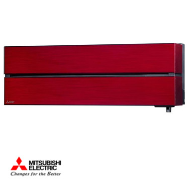 Design De Luxe 2.5 kW Rouge Monosplit Mural Mitsubishi 