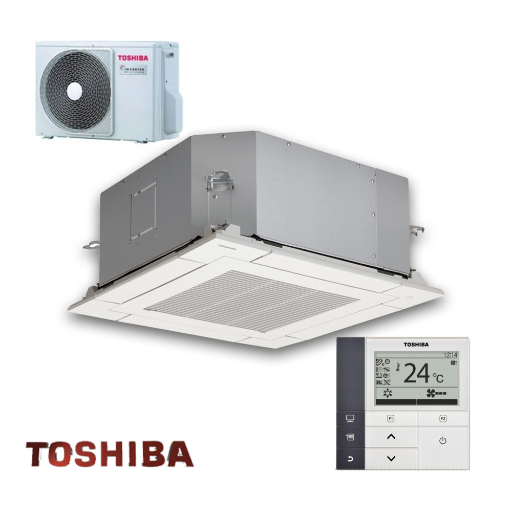 600x600 2.5 kW Monosplit Cassette DI TOSHIBA 