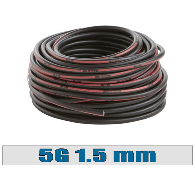 CABLE ELECTRIQUE 5G1,5MM2 RO2V 