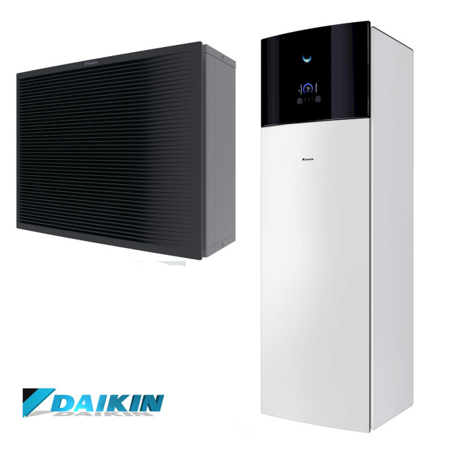 PAC Air / Eau Double Service HT 70 °C T14 180L 2 zones Monophasé Daikin Altherma 3 