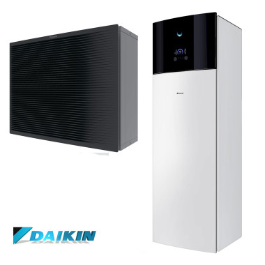 PAC Air / Eau Double Service HT 70 °C T14 180L 2 zones Triphasé Daikin Altherma 3 