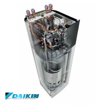 PAC Air/Eau Double Service MT 65°C 7.75kW 180L 1 zone Triphasé Daikin Altherma 3 