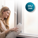 Climatiseur Mobile 7000 BTU Silencieux – Climatiseur Portable avec Télécommande