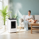 Climatiseur Mobile Silencieux 12000 BTU 3-en-1 – Idéal jusqu'à 51 m²