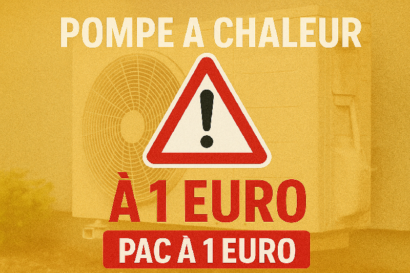 Bénéficier pompe à chaleur à 1 euro : offre, aide et dispositif PAC